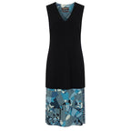 Trussardi Blue Silk Women Dress