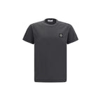 Stone Island Gray Cotton T-Shirt