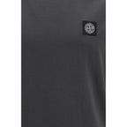 Stone Island Gray Cotton T-Shirt