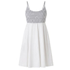 Trussardi Jeans White Cotton Women Dress