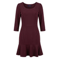 Trussardi Jeans Red Viscose Women Dress