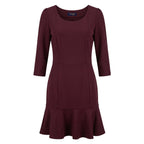 Trussardi Jeans Red Viscose Women Dress