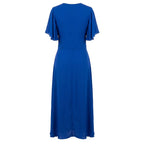 Trussardi Jeans Blue Polyester Women Dress