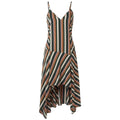 Trussardi Jeans Brown Viscose Women Dress