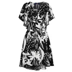 Trussardi Jeans Black Polyester Women Dress