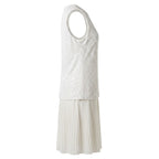 Trussardi Jeans White Polyester Women Dress