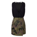 Trussardi Jeans Black Cotton Women's Dress