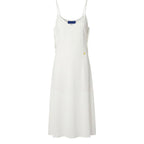 Trussardi Jeans White Polyester Women Dress