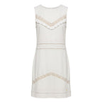 Trussardi Jeans White Polyester Women Dress