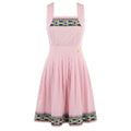 Trussardi Jeans Pink Cotton Women Dress