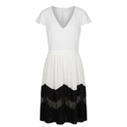 Trussardi Jeans White Polyester Women Dress