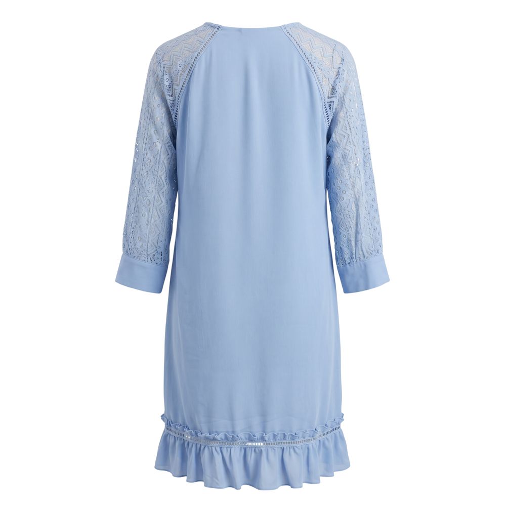 Trussardi Jeans Blue Polyester Women Dress Trussardi Jeans