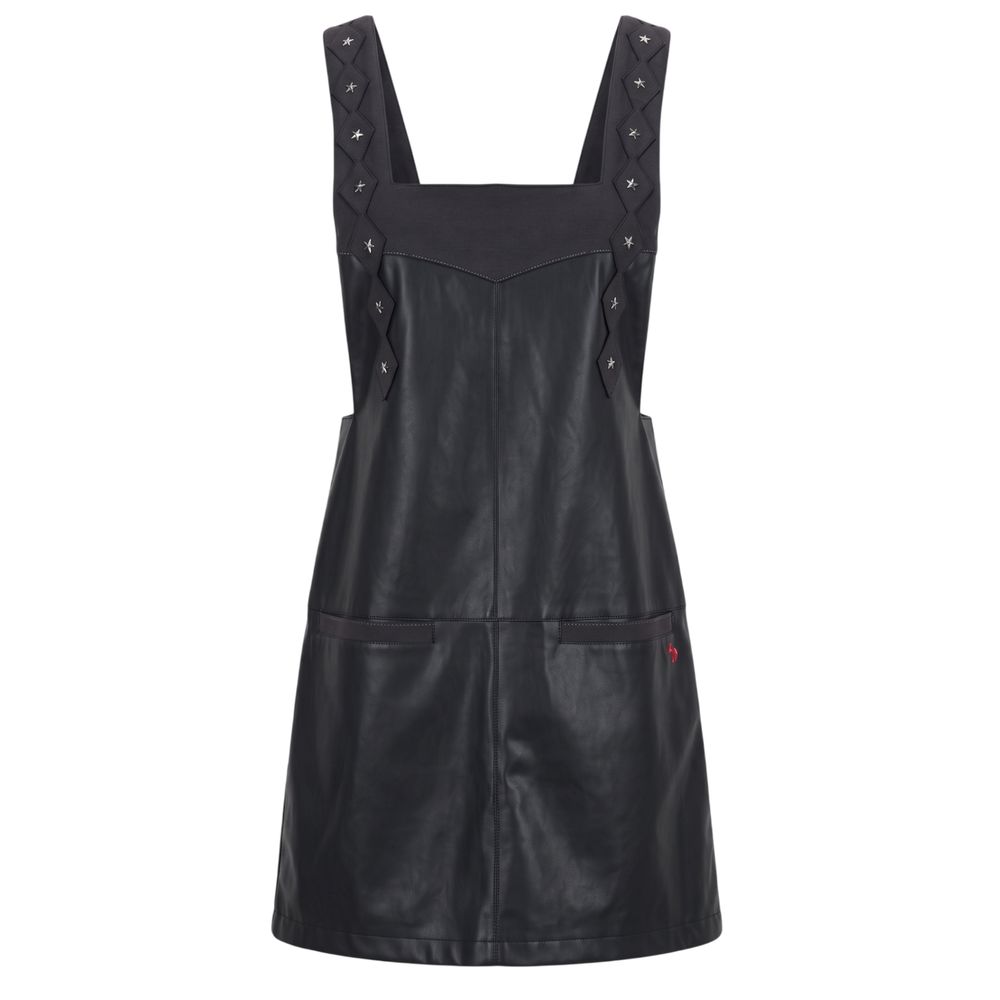 Trussardi Jeans Blue Polyester Women Dress Trussardi Jeans
