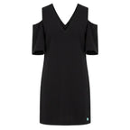 Trussardi Jeans Black Polyester Women Dress