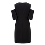 Trussardi Jeans Black Polyester Women Dress