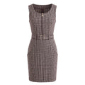 Trussardi Jeans Black Cotton Women Dress