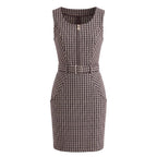 Trussardi Jeans Black Cotton Women Dress