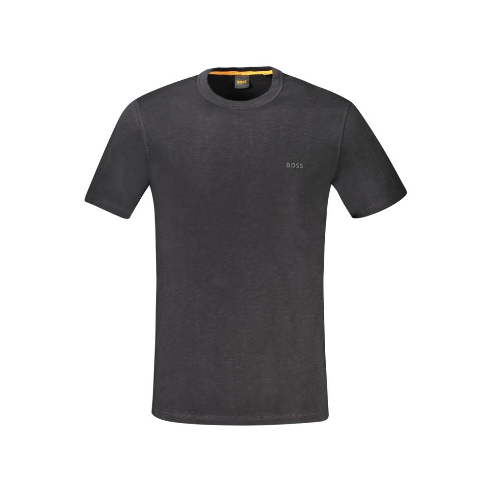 Hugo Boss Black Cotton Men's T-Shirt Hugo Boss