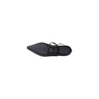 Armani Exchange Black Polyester Platform Pumps Armani Exchange