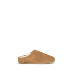 UGG Beige Leather Mules UGG