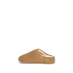 UGG Beige Leather Mules UGG