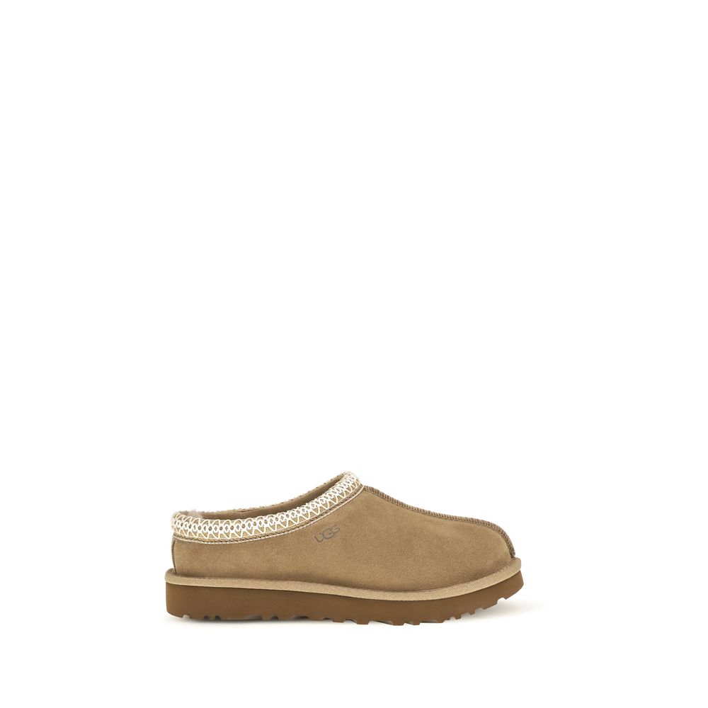 UGG Beige Leather Mules UGG