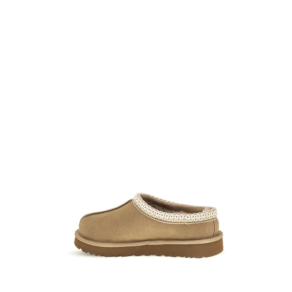 UGG Beige Leather Mules UGG