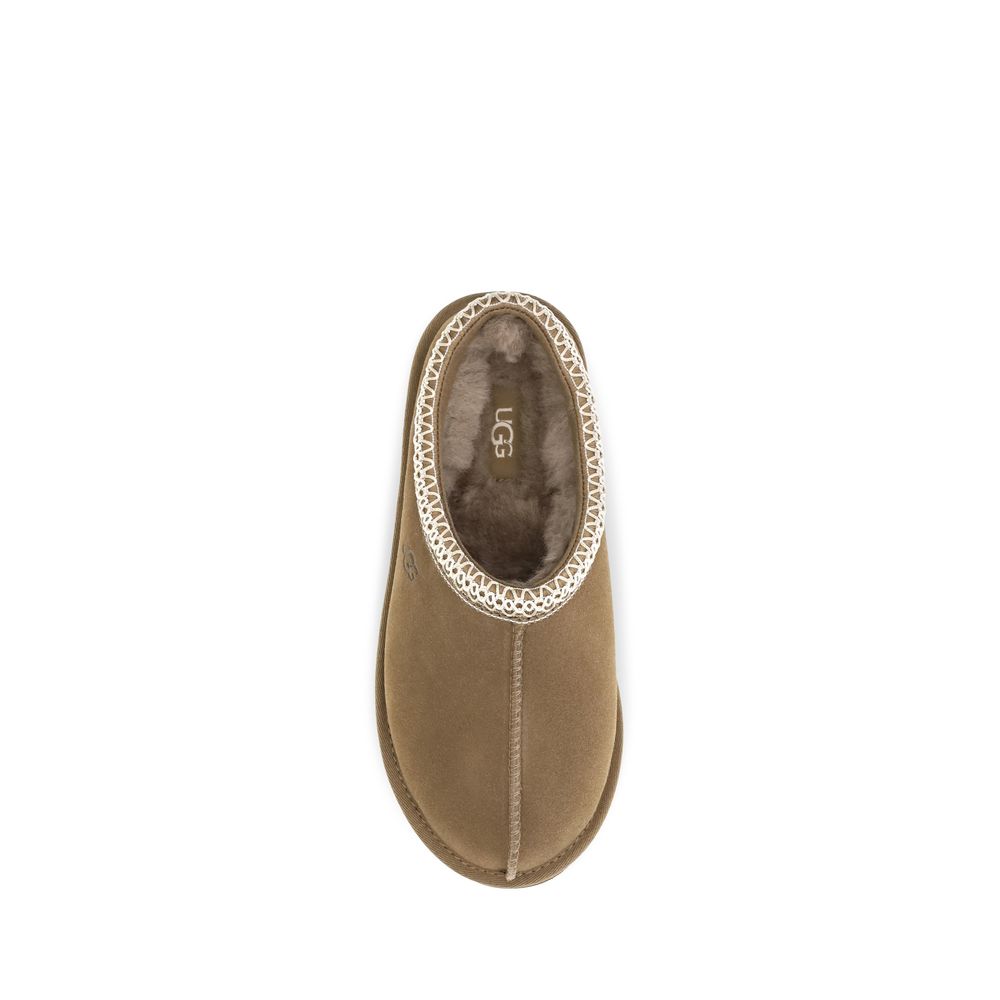 UGG Beige Leather Mules UGG