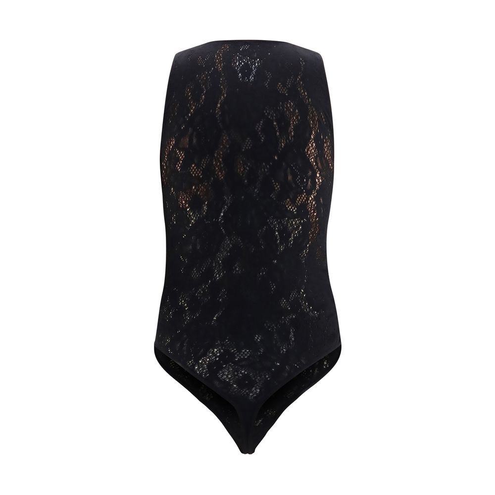 Wolford Black Polyamide Bodysuit Wolford