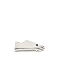 Dolce & Gabbana White Cotton Low Top Sneakers Dolce & Gabbana