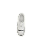 Dolce & Gabbana White Cotton Low Top Sneakers Dolce & Gabbana
