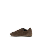 Dolce & Gabbana Brown Suede Leather Low Top Sneakers Dolce & Gabbana