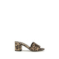 Dolce & Gabbana Beige Calf Leather Bos Taurus Mules Dolce & Gabbana