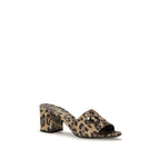 Dolce & Gabbana Beige Calf Leather Bos Taurus Mules Dolce & Gabbana