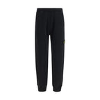 Stone Island Black Cotton Joggers (Workout Pants)