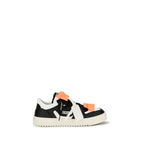 Off-White Multicolor Calf Leather Bos Taurus Low Top Sneakers Off-White