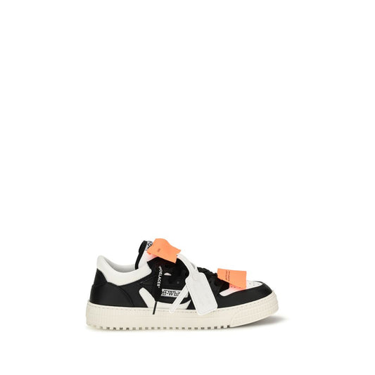 Off-White Multicolor Calf Leather Bos Taurus Low Top Sneakers Off-White