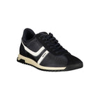 Hugo Boss Blue Polyurethane Men's Sneaker Hugo Boss