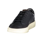 Hugo Boss Blue Leather Men's Sneakers