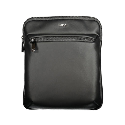 Hugo Boss Black Polyurethane Men's Shoulder Bag Hugo Boss