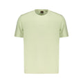 Hugo Boss Verde cotton men's T-shirt with round neckline and short sleeves, soft fabric, and minimalist design.