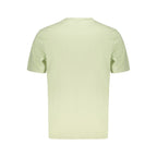Hugo Boss Verde cotton men's T-shirt with crew neckline and short sleeves, featuring a simple, classic design.