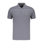 Hugo Boss Blue Cotton Men's Polo Shirt