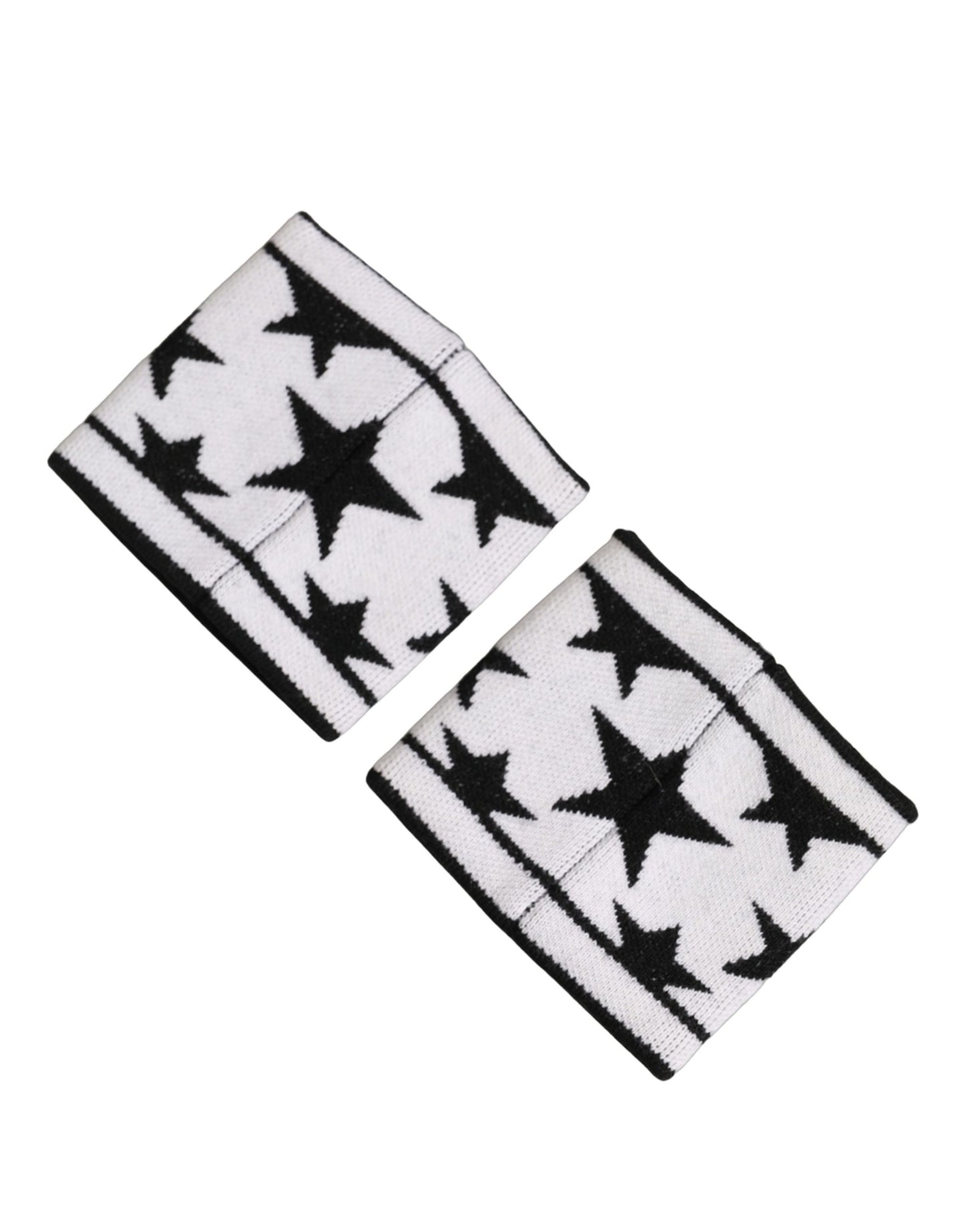Dolce & Gabbana Men Set White Black Wool Logo #DGMILLENNIALS Wristband Dolce & Gabbana