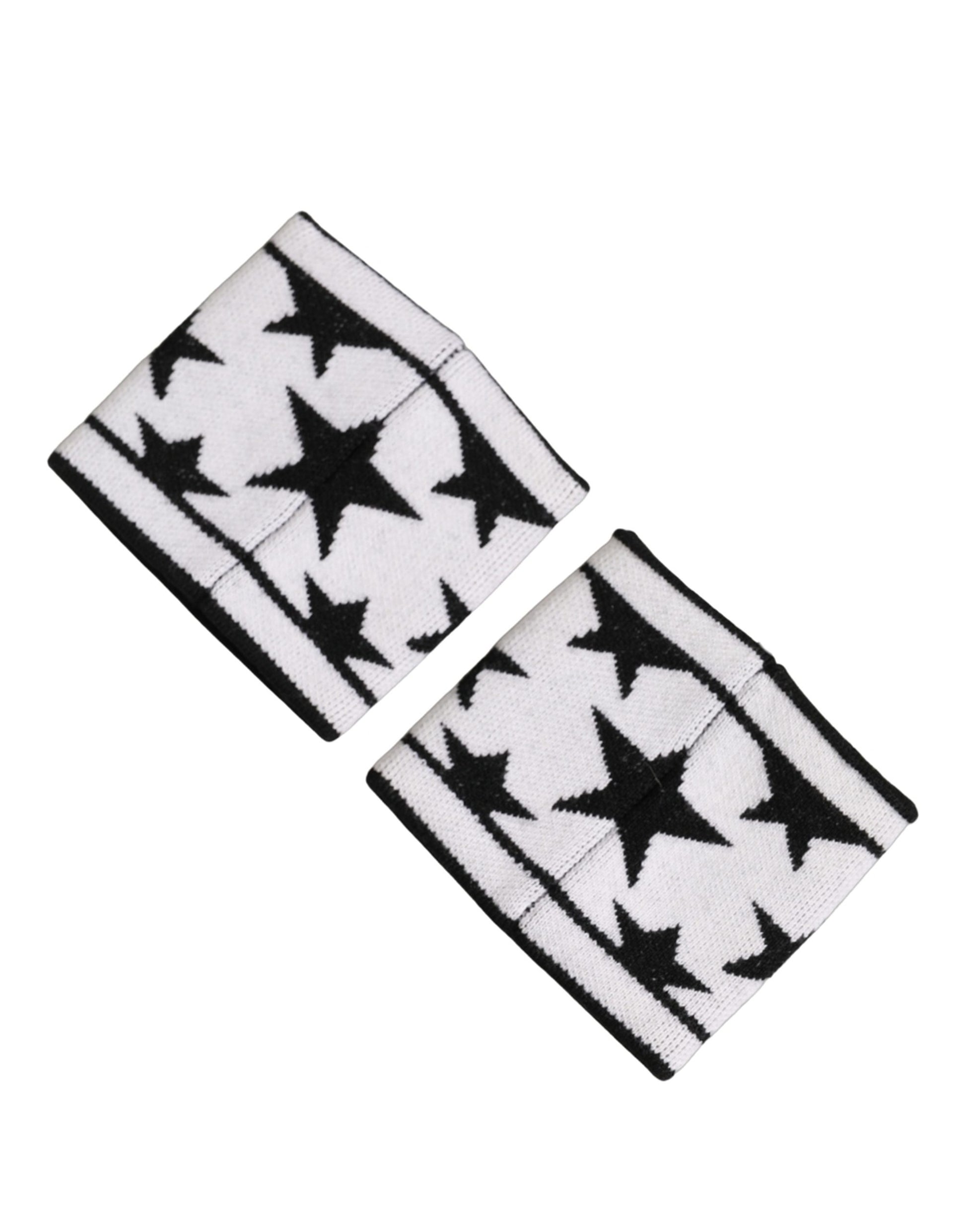 Dolce & Gabbana Men Set White Black Wool Logo #DGMILLENNIALS Wristband Dolce & Gabbana