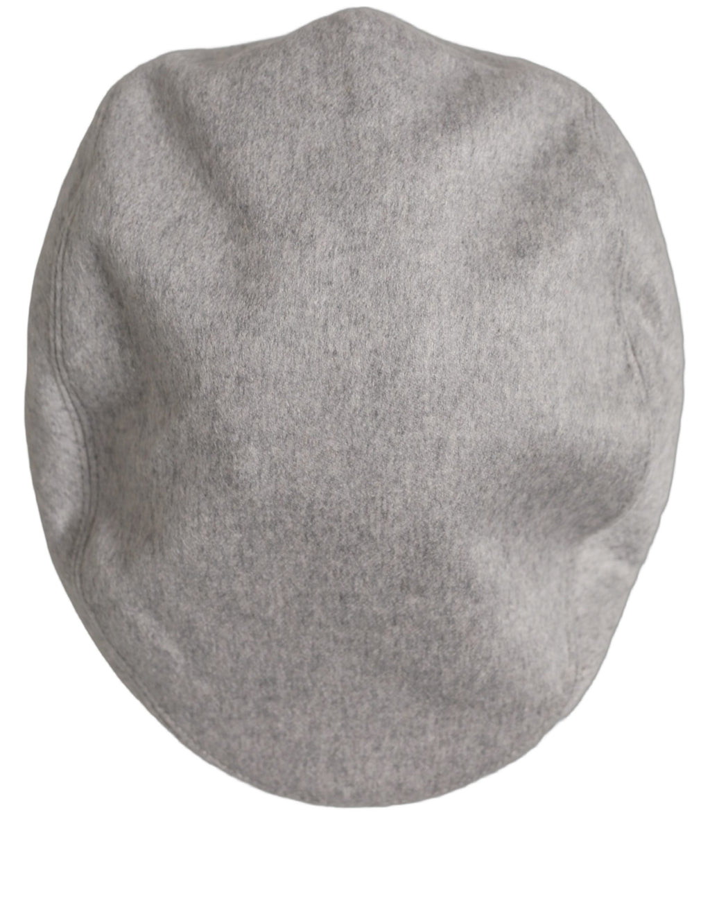 Dolce & Gabbana Men Light Grey Cashmere Newsboy Cabbie Cap Hat