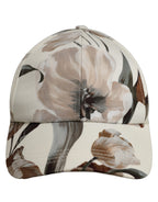Dolce & Gabbana Men Beige Floral Cotton Baseball Capello Hat Dolce & Gabbana
