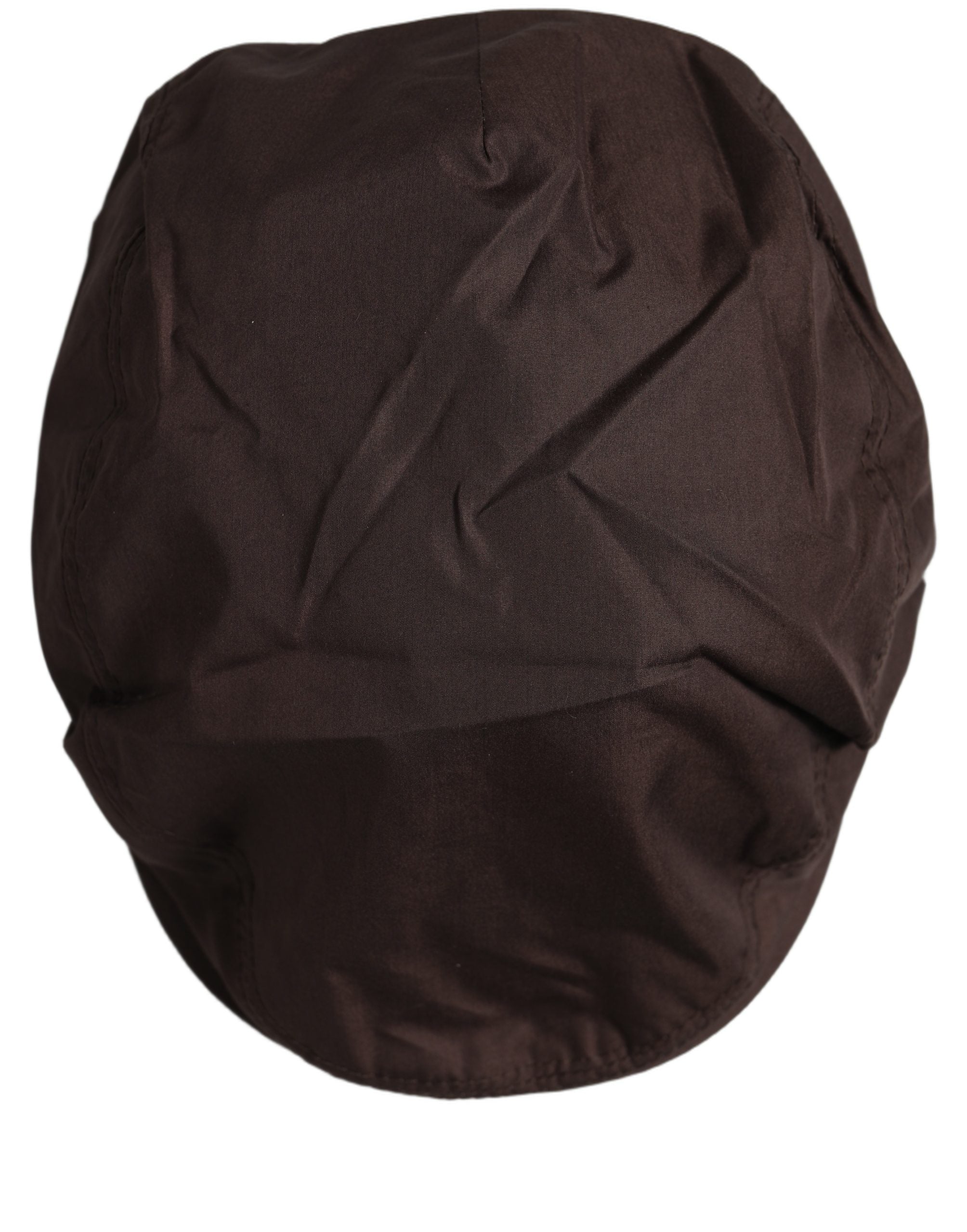 Dolce & Gabbana Men Brown Cotton Newsboy Capello Cabbie Hat Dolce & Gabbana