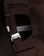 Dolce & Gabbana Men Brown Cotton Docker Capello Brimless Hat Dolce & Gabbana