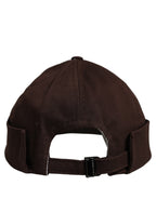 Dolce & Gabbana Men Brown Cotton Docker Capello Brimless Hat Dolce & Gabbana